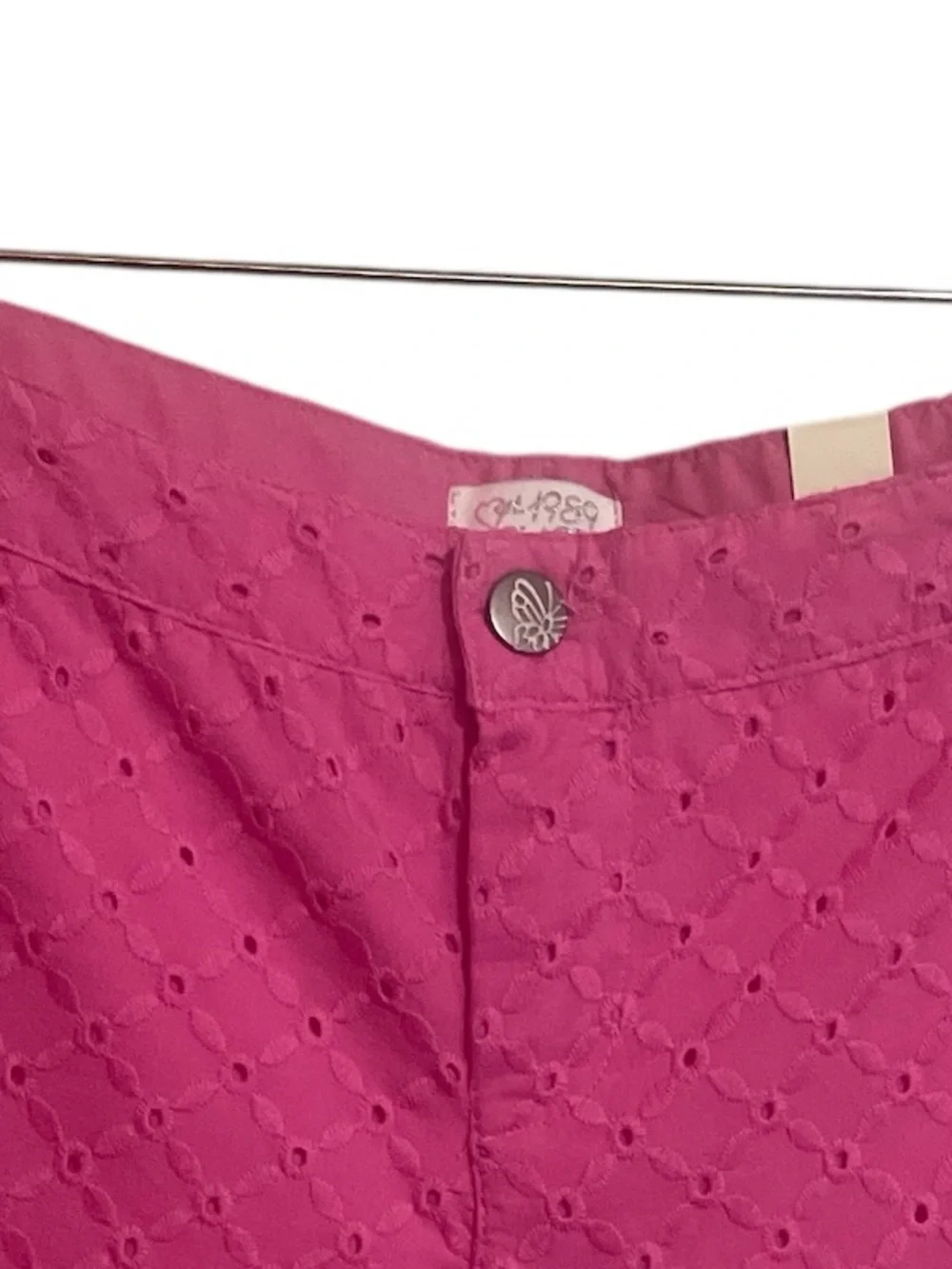 The Children's Place Hot Pink Eyelet Shorts Girl 14